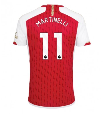 Arsenal Gabriel Martinelli #11 Replika Hjemmebanetrøje 2023-24 Kortærmet